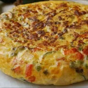 Tortilla de verduras