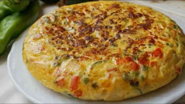 Tortilla de verduras