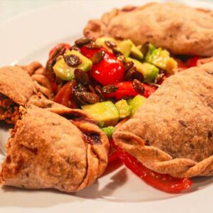 Empanada de arroz integral