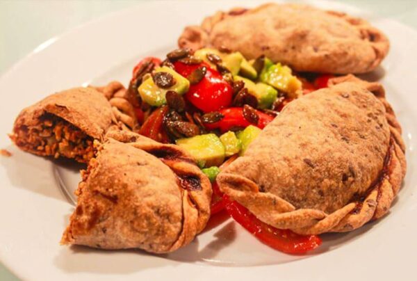 Empanada de arroz integral